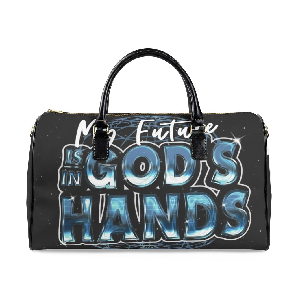 Faux Leather Travel Bag