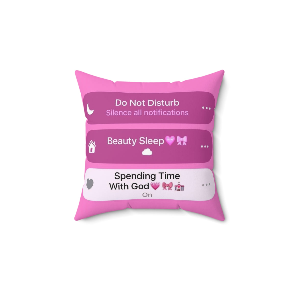Spun Polyester Square Pillow