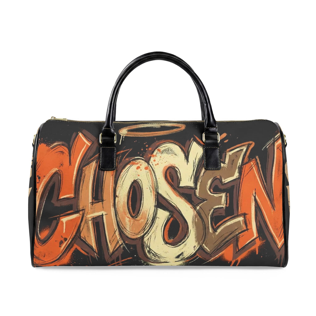 Faux Leather Travel Bag