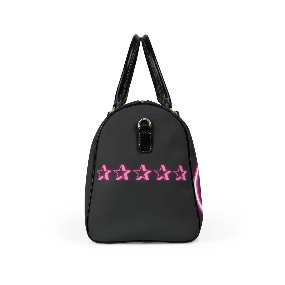 Faux Leather Travel Bag