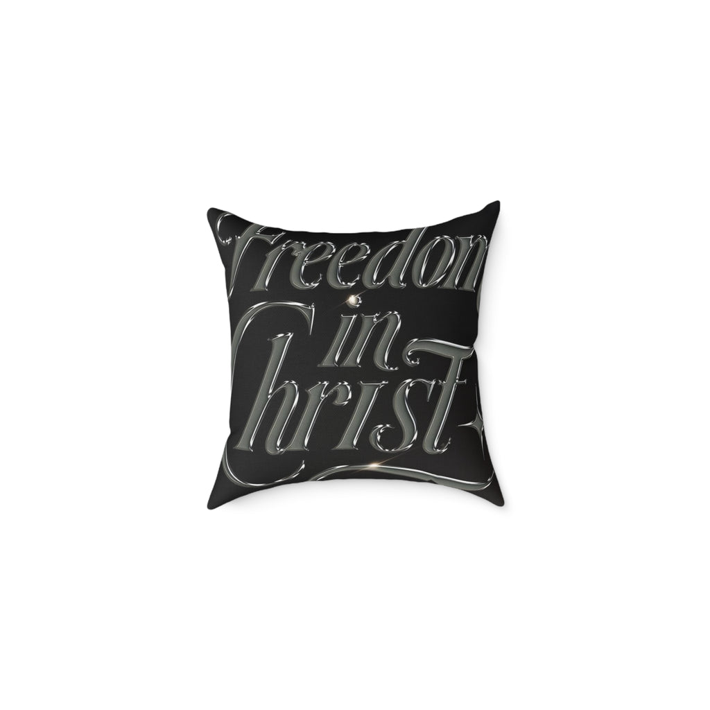 Square Poly Canvas Pillow