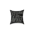 Square Poly Canvas Pillow