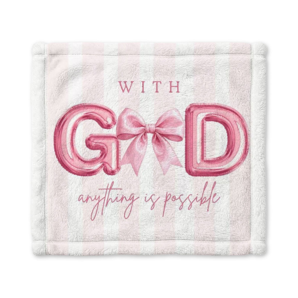 Minky Baby Lovey Blanket