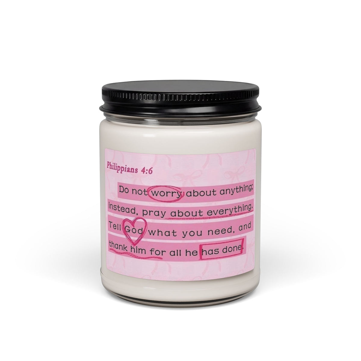 Scented Soy Candle, 9oz