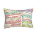 Spun Polyester Lumbar Pillow