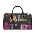 Faux Leather Travel Bag