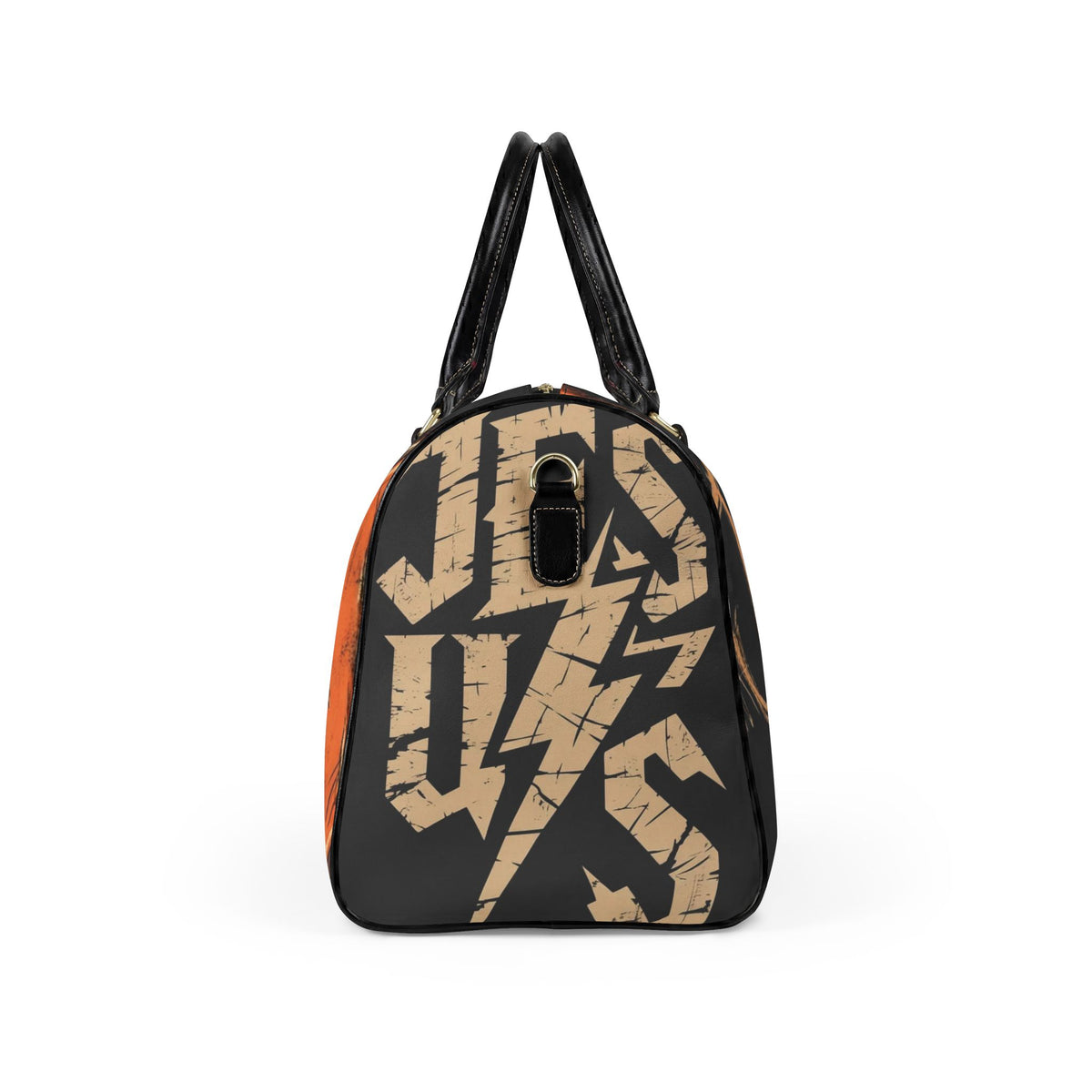 Faux Leather Travel Bag