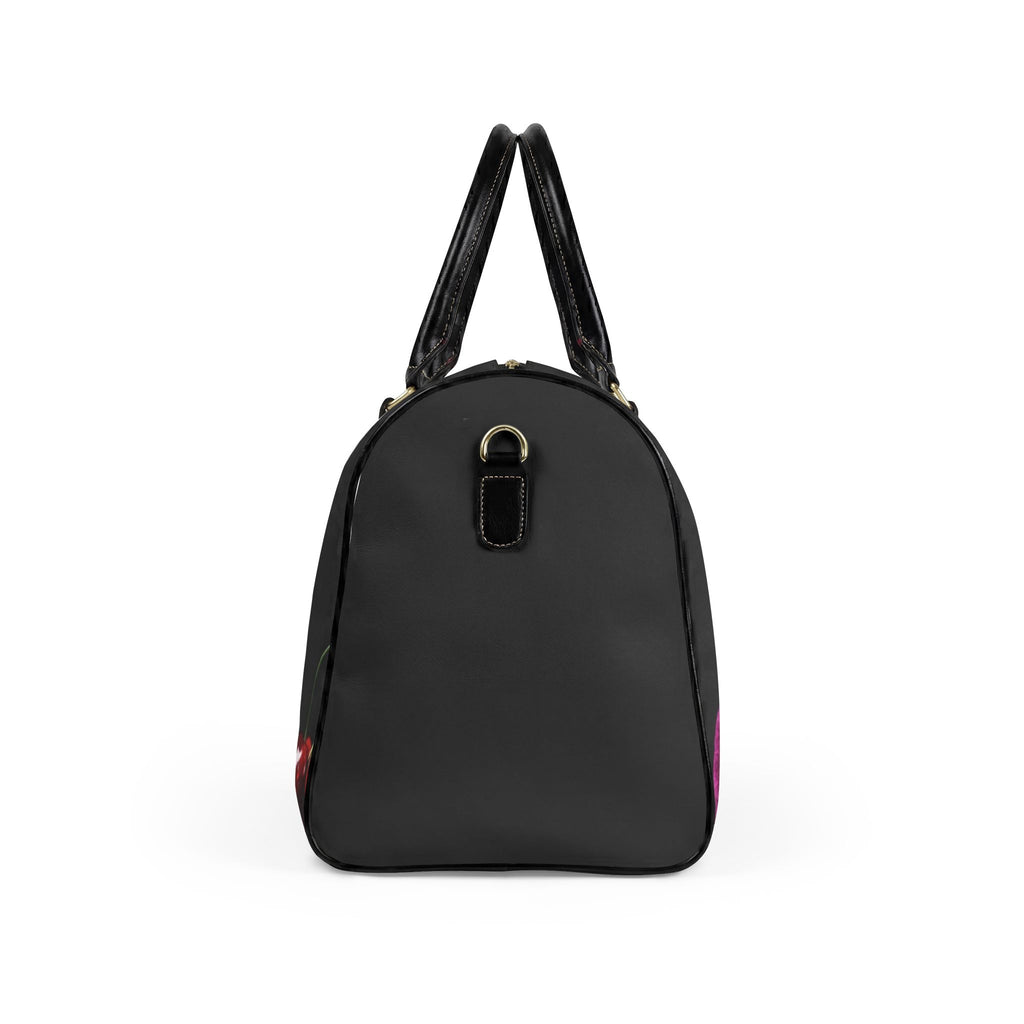 Faux Leather Travel Bag