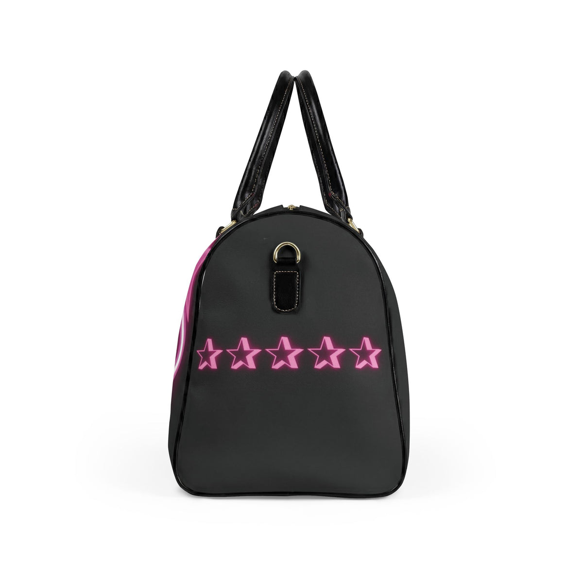 Faux Leather Travel Bag