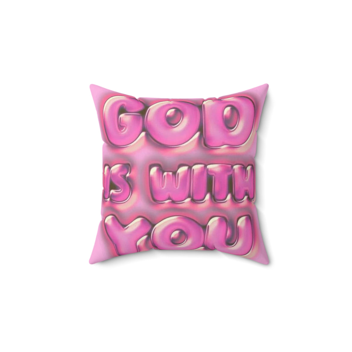 Spun Polyester Square Pillow